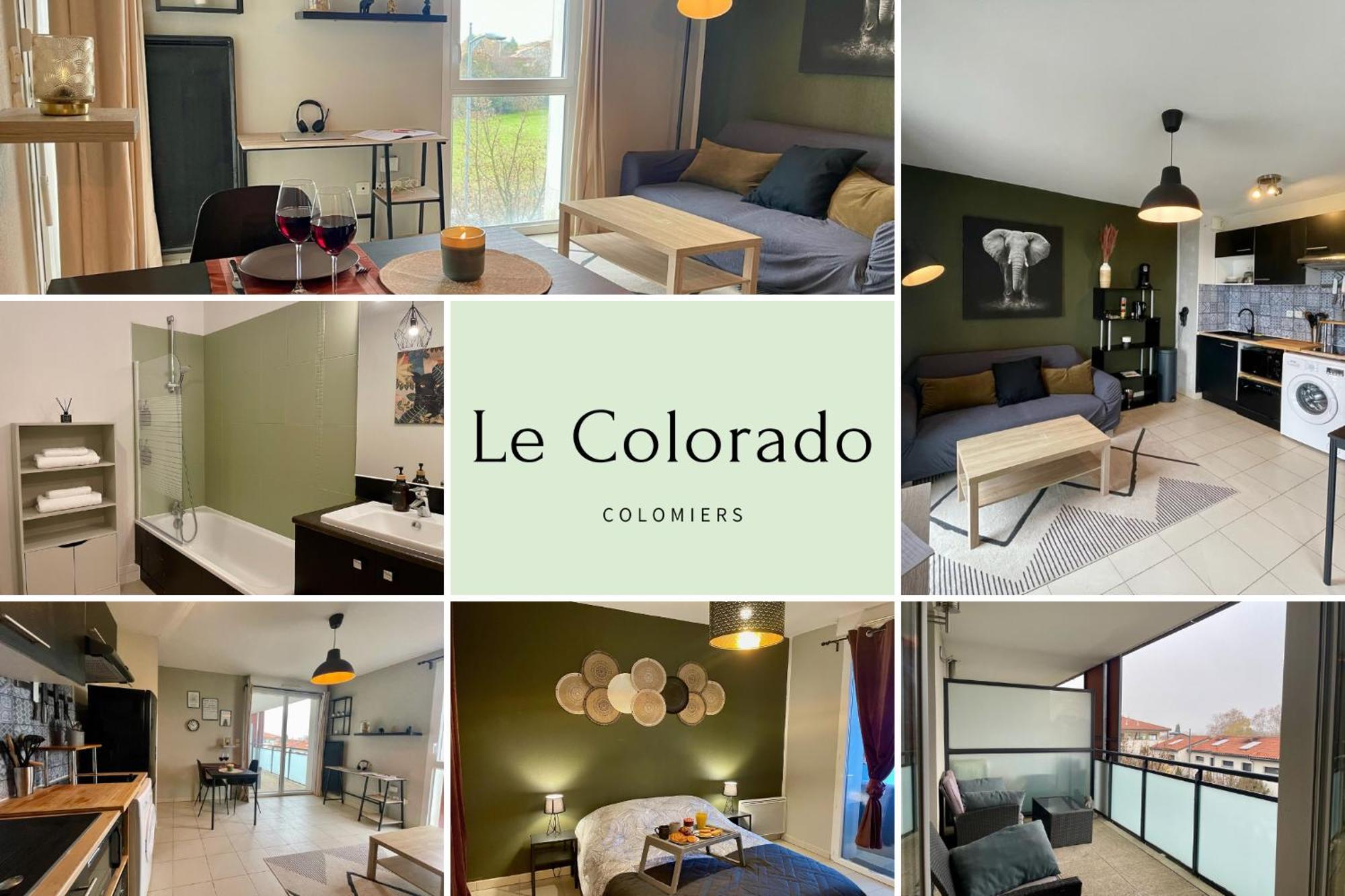 קולומייר Le Colorado - Appartement Proche Airbus מראה חיצוני תמונה